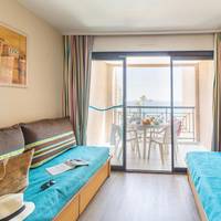Standard Studio with Sleeping Alcove, Air conditioning and Sea View (4 People)