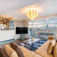 Golden Grand Suite Waterfront with Terrace, with Hermes Amenities & Jacuzzi