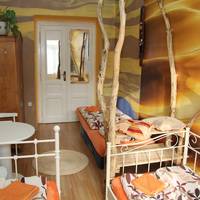 Single Bed in Dormitory Room