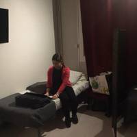 Single Bed in Female Dormitory Room
