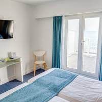 Twin Room with Terrace and Sea view  
