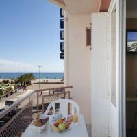 Double Room with Balcony and Side Sea View