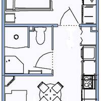 Apartment with Garden View