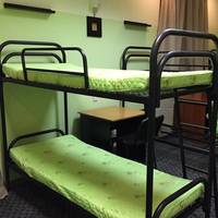 Bed in 10-Bed Male Dormitory Room