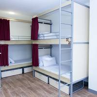 Bed in 4-Bed Dormitory Female Room with Shared Bathroom