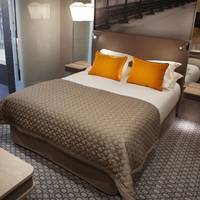 Two Rooms next to each other with spa access