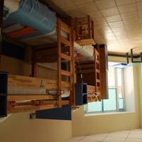 Bed in 8-Bed Male Dormitory Room