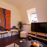 Three-Bedroom Apartment with Mountain View