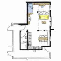 Apartment with Shower
