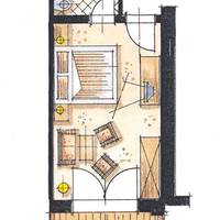 Double Room with View of Rauschberg