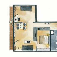 Panorama Apartment with Lake View