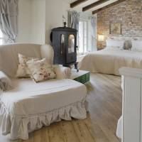 Superior Suite with Garden View, Sauna and Fireplace