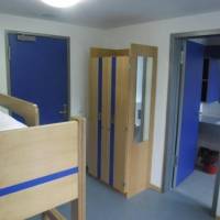 Single Bed in Female Dormitory Room