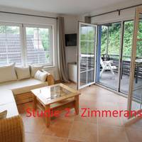 Studio with Balcony