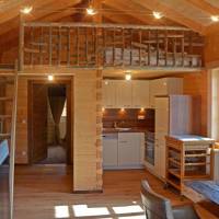 Deluxe chalet at the natural pool