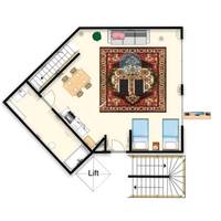 Studio Apartment with City View