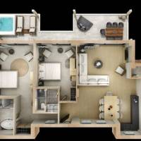 Premium Two-Bedroom Suite with Hot Tub - Nest Villas & Suites