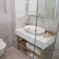 Double Room with Balcony and Side Sea View