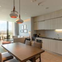 1 King 1 Queen 1 Twin Residence Long Beach View