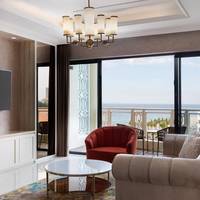Honeymoon Suite, 1 Bedroom Suite, 1 King, Sea view, Balcony