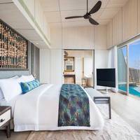 St. Regis Overwater Suite with Pool, 1 Bedroom Villa, 1 King, Sofa bed