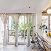 One-Bedroom Apartment with Garden View