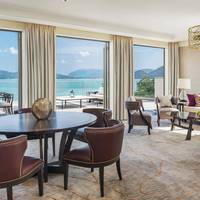 Penthouse Suite, 1 King, Sea view, Alfresco Dining, Balcony