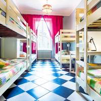 Bed in 9-Bed Dormitory Room