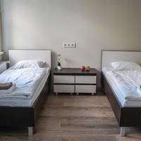 Family Room with Two bedrooms with private corridor and shower