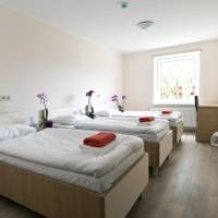 Triple Room with Shared Bathroom and garden view