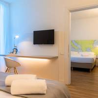 Two Connecting Double Rooms
