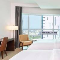 Executive room, Guest room, 2 Queen, Skyline view