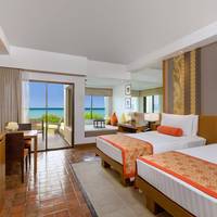 Ocean Front Terrace 2 Twin Beds