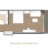 Deluxe Double or Twin Room with Garden View (3 Adults)