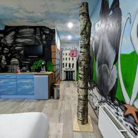 Quadruple Studio with Jungle Theme