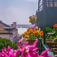 Double Room with Balcony and City and River View