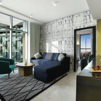 Executive One bed - Burj Khalifa Partial View