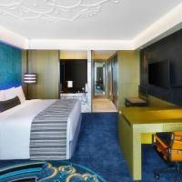 Spectacular Room, Guest room, 1 King, Garden view, Balcony