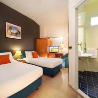 Double or Twin Room with Side Sea View