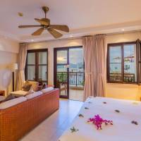 Deluxe Studio with Ocean View and Kitchen & Cooking ware and washer/dryers