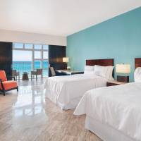 Royal Beach Club,  Guest Room, 2 Double, Ocean View, Lounge Access, Balcony