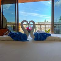  Deluxe Double Room with Balcony  and Partial Sea View