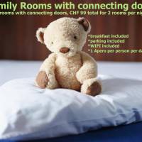 Family Rooms with connecting doors (2 Adults + 2 Children)