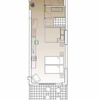 Quadruple Room with Balcony
