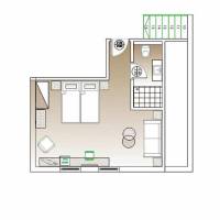 Triple Attic Room - No Balcony