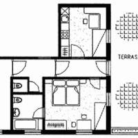 Apartment with terrace (2-3 Adults)