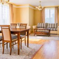 Two-Bedroom Apartment with Balcony and Pool View