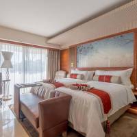 Deluxe Premium Twin Room with Pool Access & Outdoor Tub