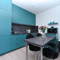 Deluxe One-Bedroom Apartment with Terrace and Partial Sea View