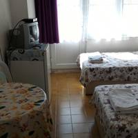 Triple Motel Room with Three Single Beds